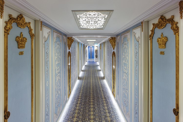 Corridor  S.S. Maria Theresa 